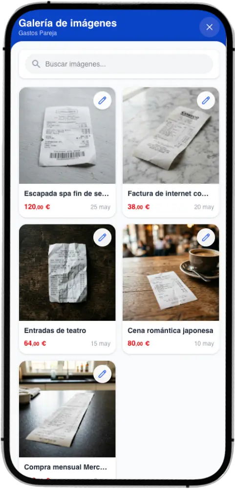 Gestión de gastos